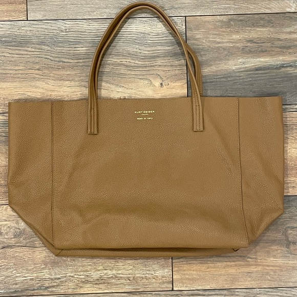 Kurt Geiger Violet Leather Tote - Picture 3 of 12